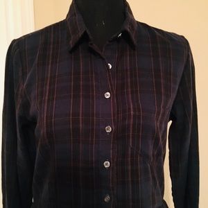 GAP black watch plaid dress. Size XS